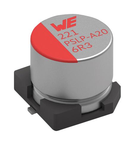 Wurth Elektronik 875105945001 Polymer Aluminium Electrolytic Capacitor 4.7 &Acirc;&micro;F 100 V Radial Can - SMD 0.1 ohm New