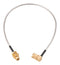 Wurth Elektronik 65503603215308 RF / Coaxial Cable Assembly 90&deg; SMA Plug to Bulkhead Jack 0.085 Hand Formable 50 ohm 6 "