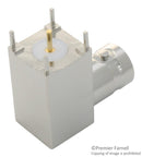 Radiall R141665200 R141665200 RF / Coaxial Connector BNC Right Angle Jack Through Hole 50 ohm Bronze