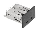 Wurth Elektronik 614104135023R 614104135023R USB Connector Type A 2.0 Receptacle 4 Ways Through Hole Mount Vertical New