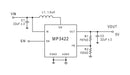 Monolithic Power Systems (MPS) MP3422GG-P DC-DC Switching Synchronous Boost Regulator 1.9V-5.5V in 2.5V to 5.5V out 6.5A 600kHz QFN-14