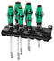 Wera 334SK/6 334SK/6 Screwdriver Set Hex 6 Pieces