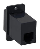 L-COM ECF5046S-BK In-Line Adapter CAT3 RJ12 Adaptor Jack 6 Ways New