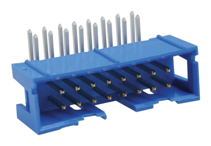 Amphenol Communications Solutions 75867-133LF Conn R/A Header 30POS 2ROW 2.54MM