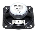 Visaton FR 77 8 OHM Speaker Full Range 5 W ohm 150 Hz to 20 kHz Panel Mount