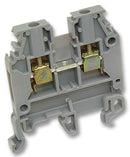 Entrelec - TE Connectivity 011548603 DIN Rail Mount Terminal Block 2 Ways 22 AWG 12 2.5 mm&sup2; Screw 24 A