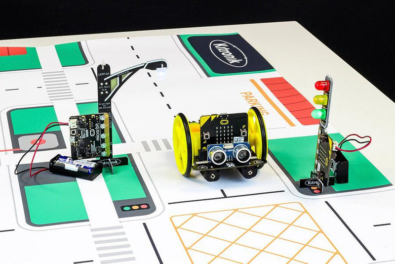 Kitronik 46165 46165 Move Mat Line Following Activity Maps A1 In Size 594 mm x 841 BBC micro:bit New