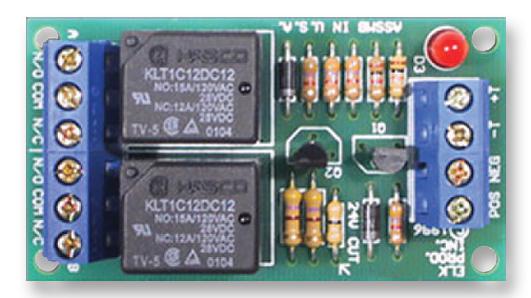 ELK Products 924 Relay Module Dpdt 10A 12VDC TO 24VDC