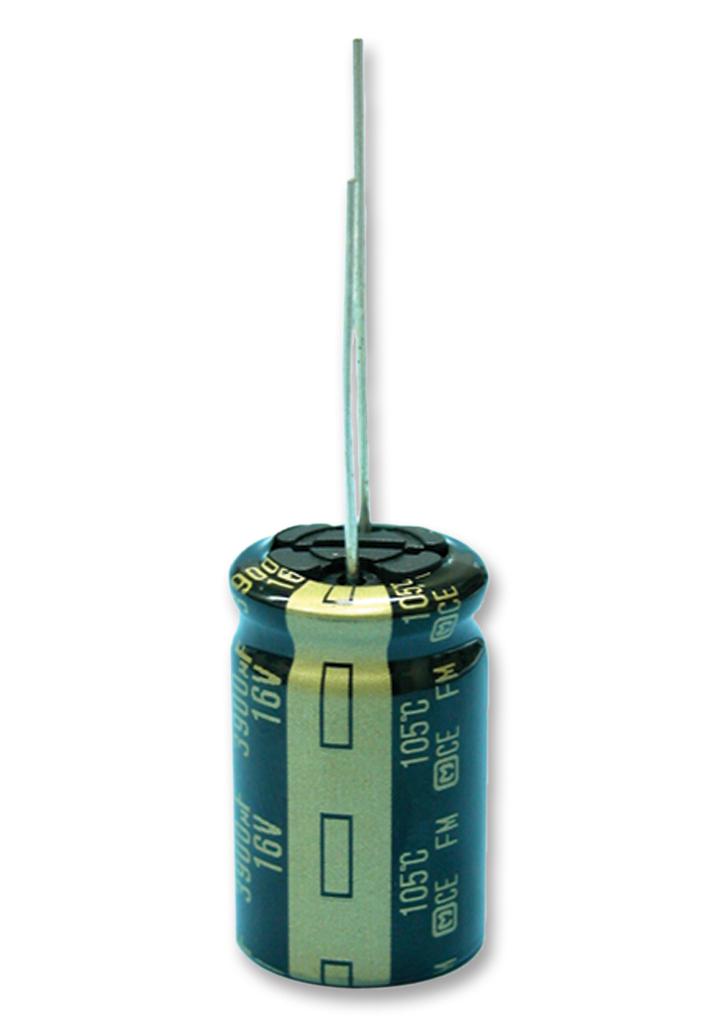 Panasonic EEUFM0J122 Electrolytic Capacitor 1200 &Acirc;&micro;F 6.3 V &plusmn; 20% Radial Leaded 4000 Hours @ 105&deg;C Polar