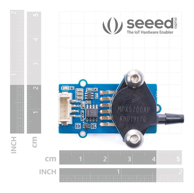 Seeed Studio 110020248 Integrated Pressure Sensor Kit 3.3V / 5V DC Arduino Board