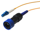 Bulgin PXF4050AAC Fibre Optic Cable IP66/IP68/IP69K 25m 9&micro;m / 125&micro;m Singlemode 1 LC to