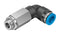 Festo QSLL-G1/4-12 Pneumatic Fitting Push-In L-Fitting G1/4 14 bar 12 mm PBT (Polybutylene Terephthalate) Qsll