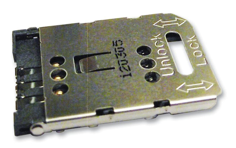 MOLEX 47388-2001 CONNECTOR, SIM CARD, 1.9MM HEIGHT