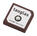 Taoglas CGGBP.18.4.A.02 RF Antenna Patch 1.561 GHz to 1.602 Adhesive / Pin 5.4 dBi 2.42 Vswr New
