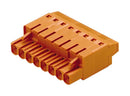 Weidmuller 1500060000 Pluggable Terminal Block 5.08 mm 7 Ways 26 AWG 14 2.5 mm&sup2; Screw