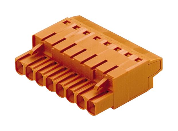 Weidmuller 1500060000 Pluggable Terminal Block 5.08 mm 7 Ways 26 AWG 14 2.5 mm&sup2; Screw