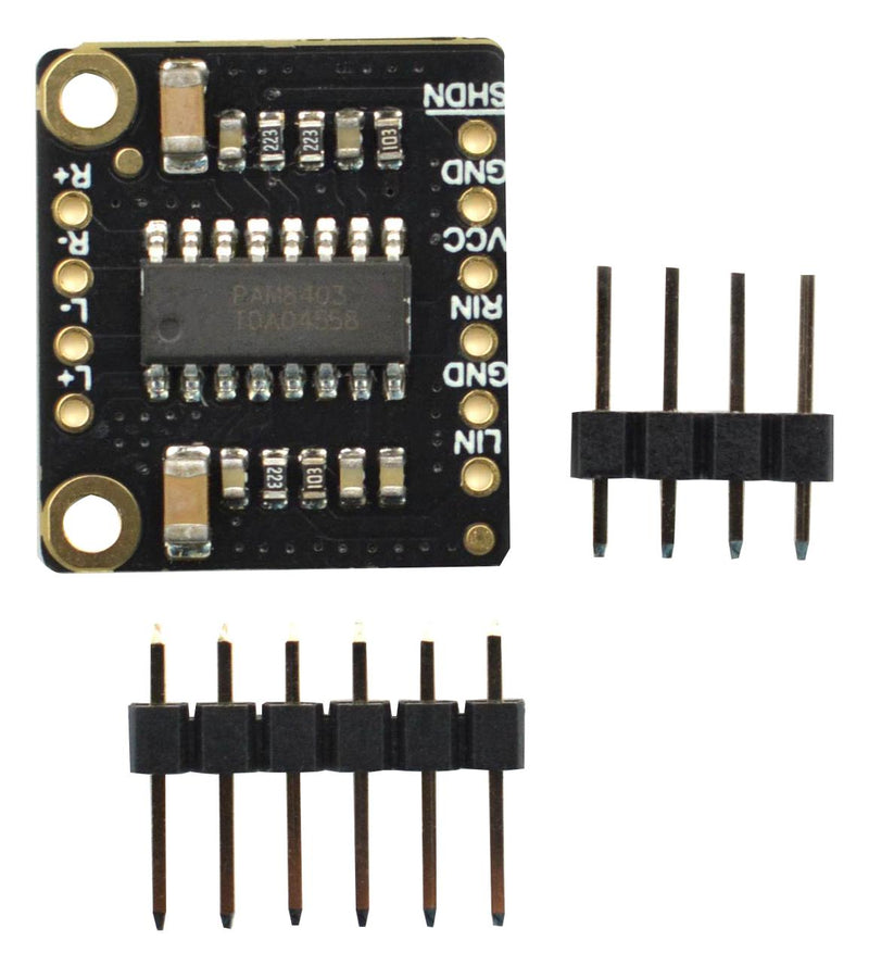 Dfrobot DFR0119-O DFR0119-O Evaluation Board Mini Audio Stereo Amplifier 3.3 V to 5.5 Supply Class D