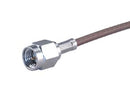 HUBER+SUHNER 11_SMA-50-2-56/199_NE RF / Coaxial Connector SMA Straight Plug Solder 50 ohm