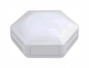 Camdenboss CBHEX1-24-WH CBHEX1-24-WH Plastic Enclosure Hex-Box IoT ABS 45 mm 130 146 IP30 IP40