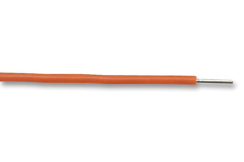 Multicomp PRO MCP00028 Wire PVC Orange 23 AWG 0.28 mm&sup2; 328 ft 100 m
