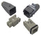 Epic 10.4265+10.4295+10.4200+10.4210 Heavy Duty Connector Coupler Kit HBS Series Cable Mount Plug Receptacle 3 Contacts
