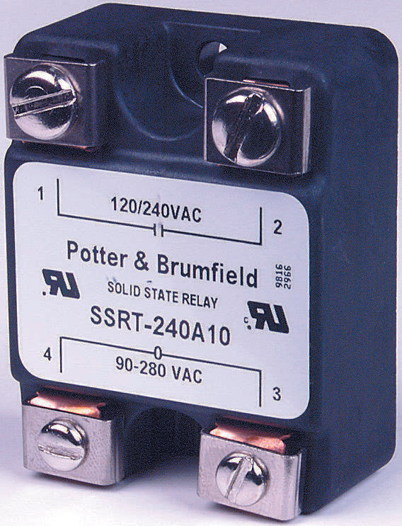 POTTER&BRUMFIELD - TE Connectivity SSRT-240D25 SSR Panel Mount 280VAC 32VDC 25A