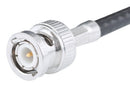 Huber & Suhner 11_BNC-50-3-87/133_NE RF / Coaxial Connector BNC Straight Plug Crimp 50 ohm RG58C G03232 GX03272 Brass