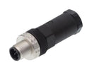 Hirschmann ELST 5012 PG9 Sensor Connector E Series M12 Plug 5 Contacts Screw Pin Straight Cable Mount