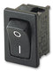 Marquardt 1801.2106-02 1801.2106-02 Rocker Switch Off-On Spst Non Illuminated Panel Mount Black 1800