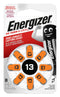 Energizer E301431602 E301431602 Battery 1.4 V 13 Zinc Air 258 mAh Pressure Contact 7.9 mm New