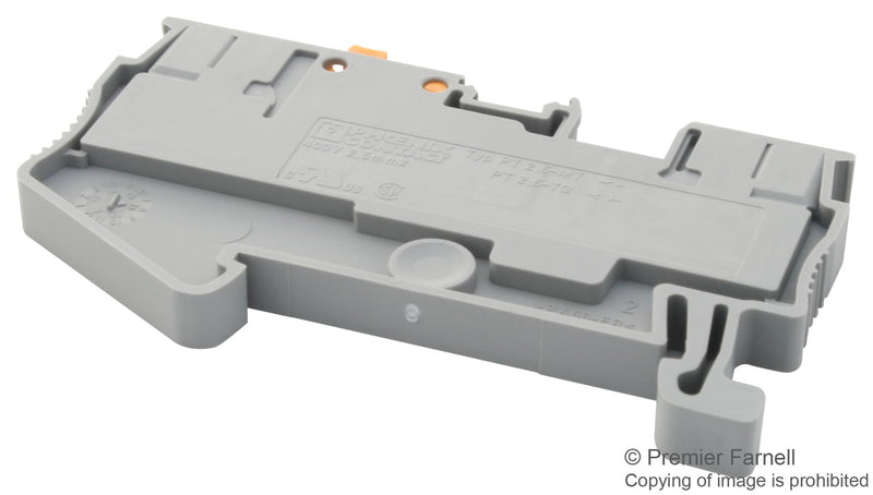 Phoenix Contact PT 25-MT DIN Rail Mount Terminal Block 2 Ways 26 AWG 12 4 mm&Acirc;&sup2; Push In 20 A