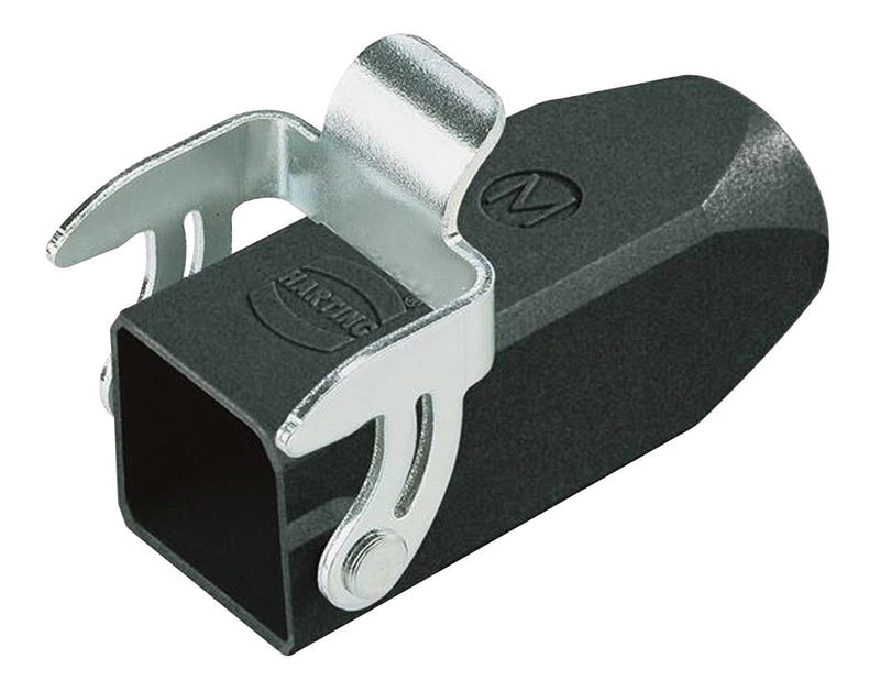Harting 19370031750 Heavy Duty Connector Hood M20 Han M Series 180&deg; Zinc Body