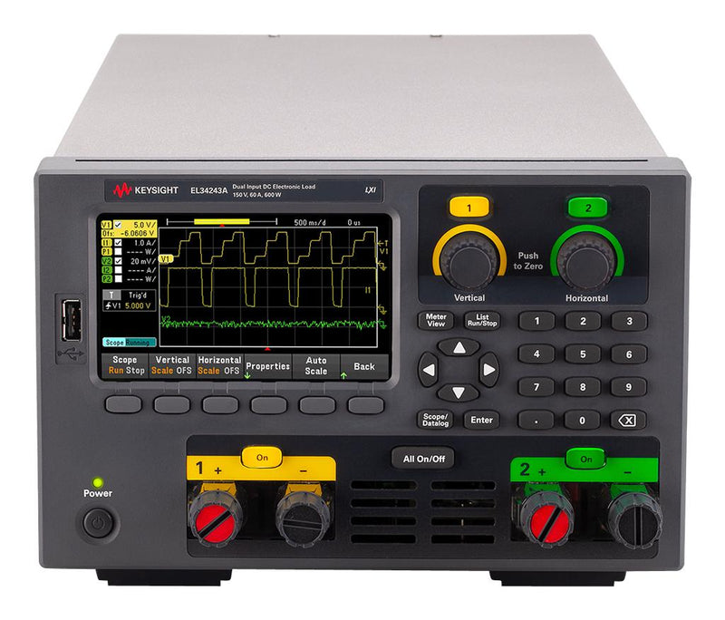 Keysight Technologies EL34243A DC Electronic Load EL30000A 300 W Programmable 0 V 150 60 A