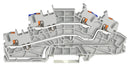 Wago 2203-6649 Terminal Block DIN Rail 4POS 12AWG