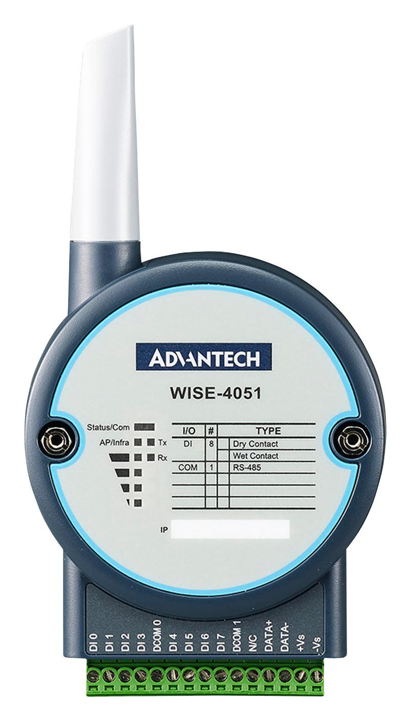 4051 Module Advantech WISE-4051-B IO Module 8-CH 2.4GHZ RS-485 IOT New India – Tanotis