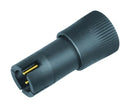 Binder 09-9747-71-03 Circular Connector 719 Series Cable Mount Plug 3 Contacts Solder Pin Snap-In