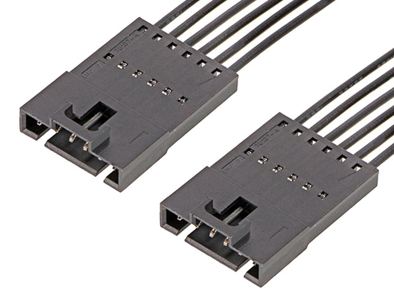 Molex 216272-1063 Cable Assembly SL Plug to 6 Ways 2.54 mm 1 Row 300 11.8 "