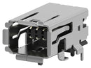 TE Connectivity 2294417-1 I/O Connector 8 Contacts Header Mini Surface Mount Right Angle PCB