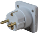 PRO Elec 1518A WHT 2PK 1518A 2PK UK to Europe Travel Adaptor Twin Pack