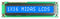 Midas MC11608A6W1-BNMLW Alphanumeric LCD 16 x 1 White on Blue 5V Parallel English Euro Transmissive