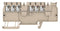 WEIDMULLER 1988280000 DIN Rail Mount Terminal Block, 2 Ways, 26 AWG, 14 AWG, 1.5 mm&sup2;, Push In, 16 A