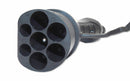 Multicomp PRO MP009735 EV Charging Connector IEC 62196-2 Level 2 Plug 7 Position 32 A 480 VAC