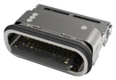 TE Connectivity 2305018-2 USB Connector IPX8 Type C 3.1 Receptacle 24 Ways Surface Mount Right Angle