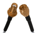 Johnson - Cinch Connectivity 415-0031-M1.0 RF / Coaxial Cable Assembly SMA Straight Plug Bulkhead Jack RG316 50 ohm 39.4 " 1 m