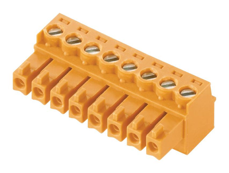 Weidmuller 1940740000 Pluggable Terminal Block 3.81 mm 3 Ways 28AWG to 16AWG 1.5 mm&Acirc;&sup2; Screw 17.5 A