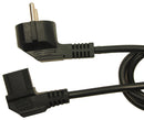 Cliff Electronic Components FCR72042 Mains Power Cord 2.5 m 10 A 250 VAC Black