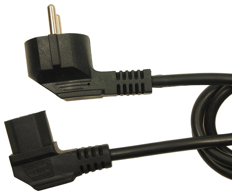 Cliff Electronic Components FCR72042 Mains Power Cord 2.5 m 10 A 250 VAC Black