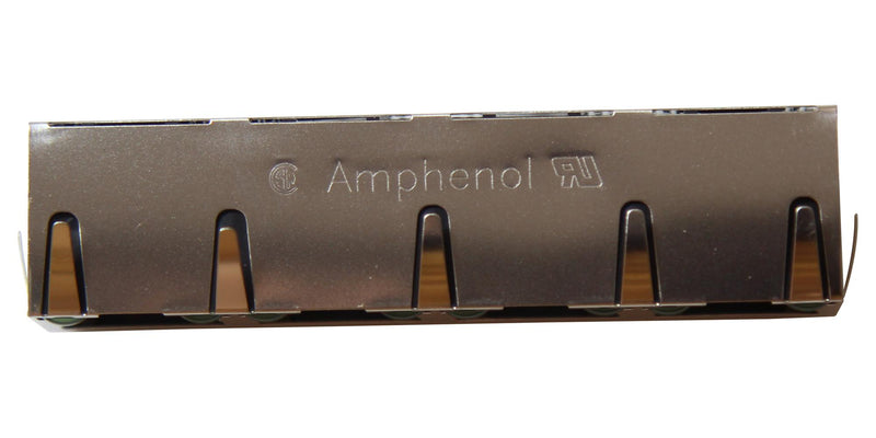 Amphenol Communications Solutions RJHSE-5385-04 Modular Connector RJ45 Jack 1 x 4 (Ganged) 8P8C Cat5 Through Hole Mount