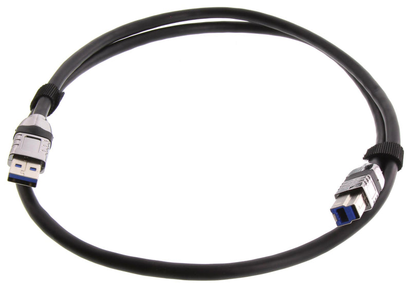 L-COM CAU3DCVISAMB-1M USB Cord 3.0 A PLUG-MICRO B Plug 3.3FT