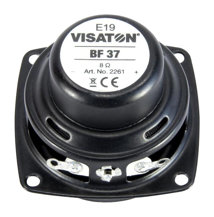 Visaton BF 37 8 OHM Speaker Full Range 5 W ohm 100 Hz to 20 kHz Panel Mount